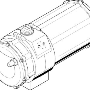 Неполноповоротный привод Festo DAPS-1440-090-RS2-F16-T6