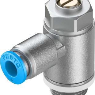 Дроссель с обратным клапаном Festo GRLA-1/4-QS-6-D