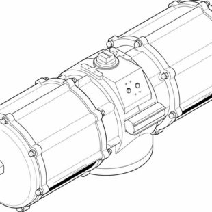 Неполноповоротный привод Festo DAPS-4000-090-RS1-F25