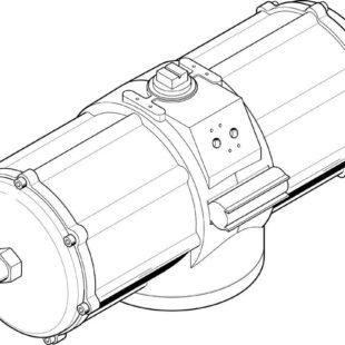 Неполноповоротный привод Festo DAPS-5760-090-R-F25