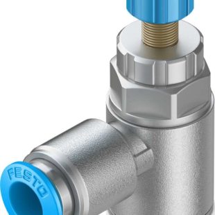 Дроссель с обратным клапаном Festo GRLA-1/4-QS-6-RS-D