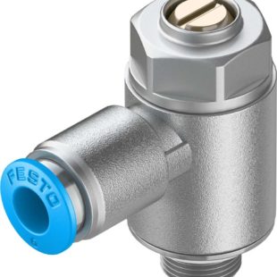 Дроссель с обратным клапаном Festo GRLA-1/8-QS-6-MF-D