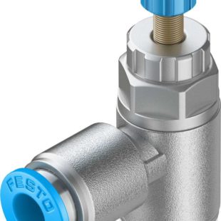 Дроссель с обратным клапаном Festo GRLA-1/8-QS-6-RS-D