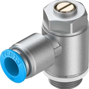 Дроссель с обратным клапаном Festo GRLA-3/8-QS-10-D