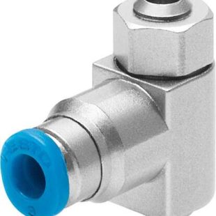 Дроссель с обратным клапаном Festo GRLA-M5-QS-4-LF-C