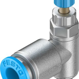 Дроссель с обратным клапаном Festo GRLA-M5-QS-6-RS-D