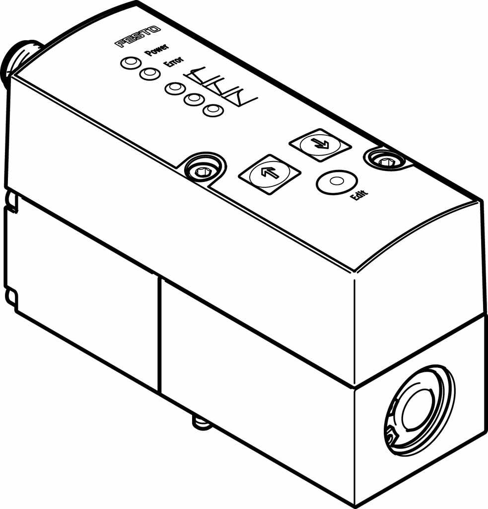 Пропорциональный регулятор давления Festo VPPM-8F-L-1-F-0L6H-V1P-S1