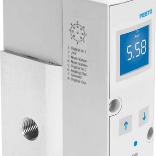 Пропорциональный регулятор давления Festo VPPM-8L-L-1-G14-0L10H-A4P-S1C1