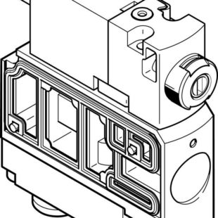 Распределитель с электроуправлением Festo CPVSC1-M1H-D-H-Q4C