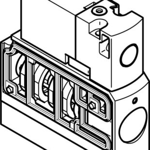 Распределитель с электроуправлением Festo CPVSC1-M4H-D-T-Q4C