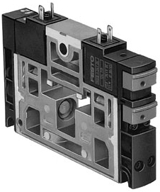Распределитель с электроуправлением Festo CPV18-M1H-2X3-GLS-1/4
