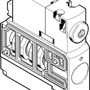 Распределитель с электроуправлением Festo CPVSC1-M1H-D-P