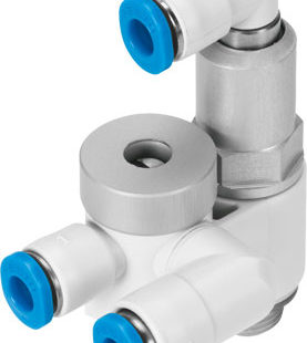 Дроссель с обратным клапаном Festo GRXA-HG-1/4-QS-6