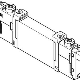 Распределитель с электроуправлением Festo VUVG-B10-B52-ZT-F-1H2L-W1