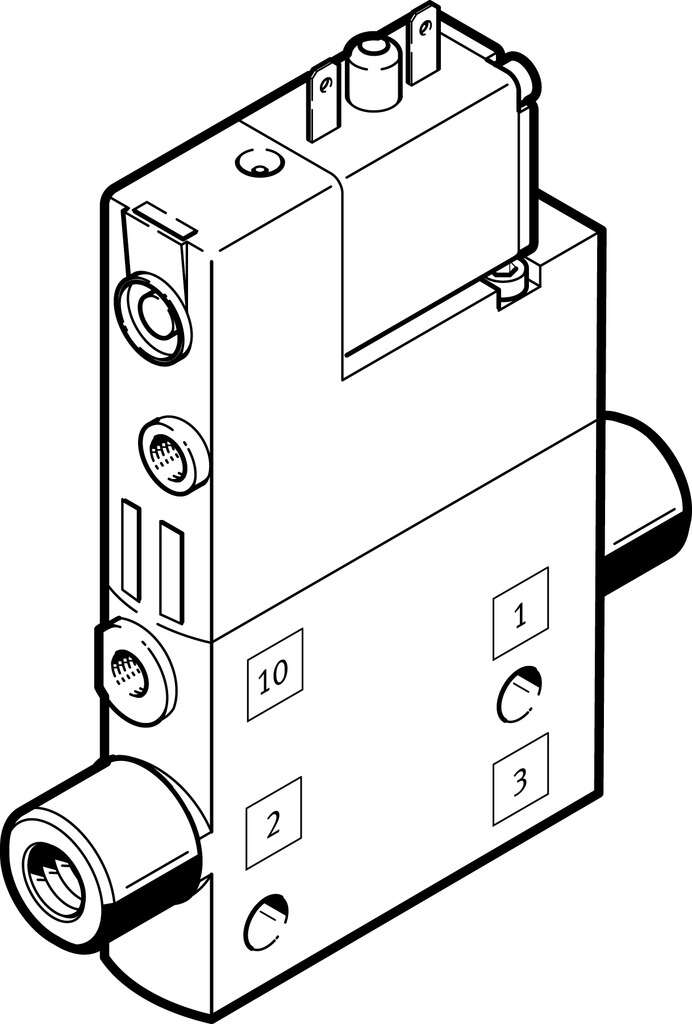 Распределитель с электроуправлением Festo CPE10-M1BH-3OL-M5