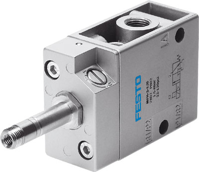 Распределитель с электроуправлением Festo MFH-3-1/8-NPT