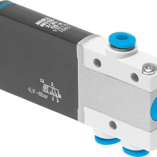 Распределитель с электроуправлением Festo MHE2-M1H-3/2G-QS-4
