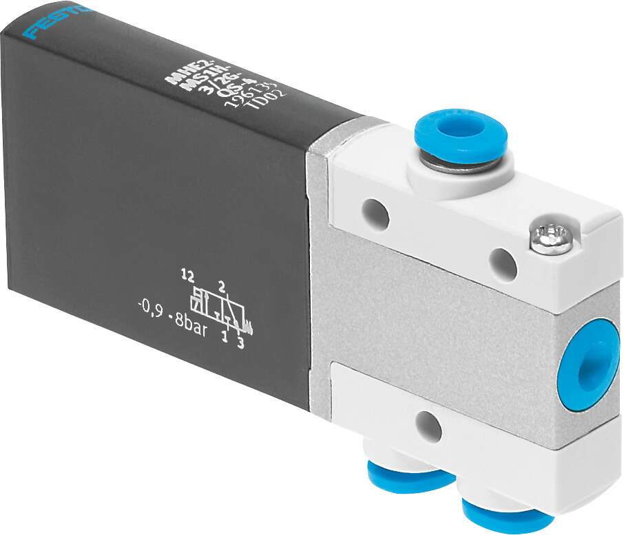 Распределитель с электроуправлением Festo MHE2-M1H-3/2G-QS-4