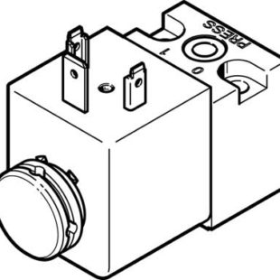 Распределитель с пилотным управлением Festo MDH-3/2-110VAC