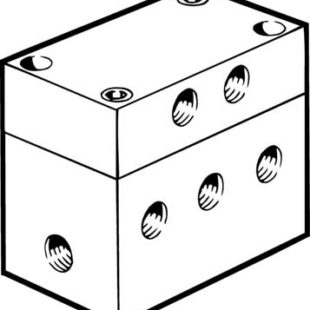 Пневмораспределитель Festo VL-5/4-1/4