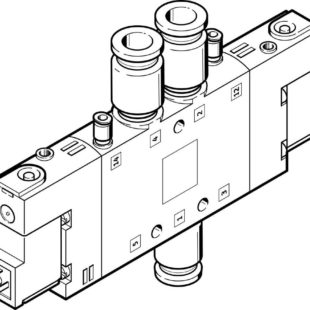 Распределитель с электроуправлением Festo CPE18-M1H-5JS-QS-10