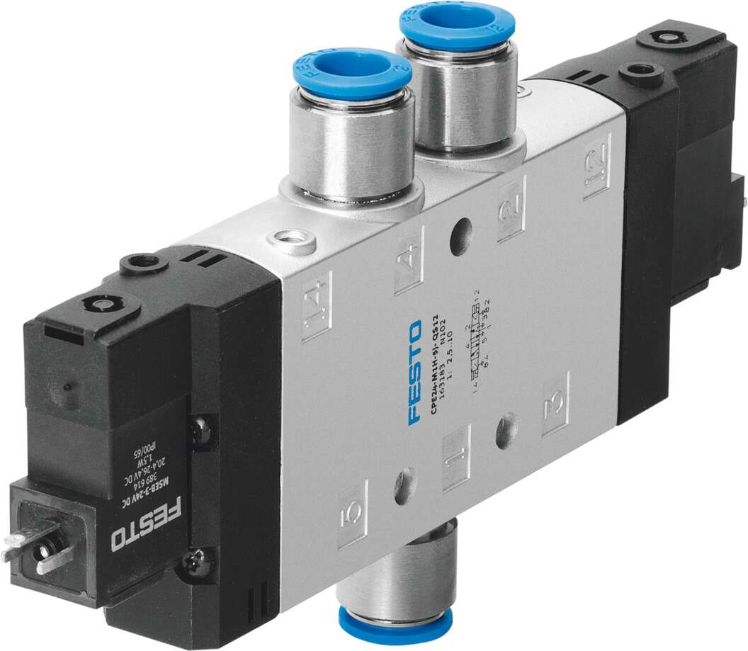 Распределитель с электроуправлением Festo CPE24-M3H-5J-QS-12