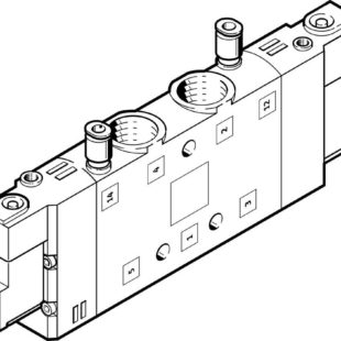 Распределитель с электроуправлением Festo CPE24-M3H-5JS-3/8