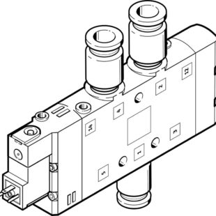 Распределитель с электроуправлением Festo CPE24-M2H-5L-QS-12