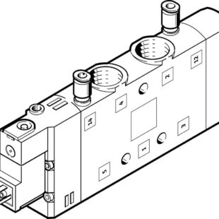 Распределитель с электроуправлением Festo CPE24-M2H-5LS-3/8