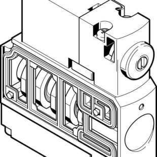 Распределитель с электроуправлением Festo CPVSC1-M1H-J-T-Q3