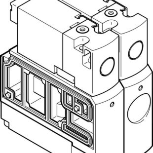 Распределитель с электроуправлением Festo CPVSC1-M1HT-J-H-M5