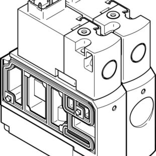 Распределитель с электроуправлением Festo CPVSC1-M4H-J-T-M5