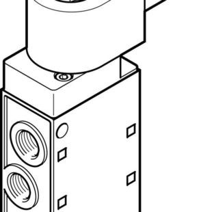 Распределитель с электроуправлением Festo MFH-5-1/4-S-EX