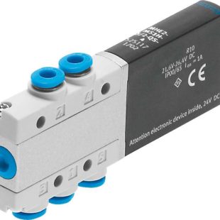 Распределитель с электроуправлением Festo MHE2-MS1H-5/2-QS-4