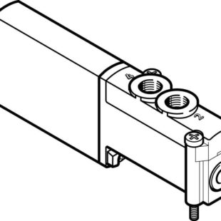 Распределитель с электроуправлением Festo MHP2-MS1H-5/2-M5
