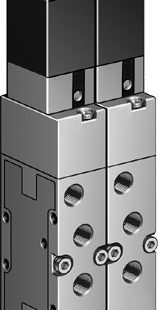 Распределитель с электроуправлением Festo MVH-5-1/8-B-VI-X