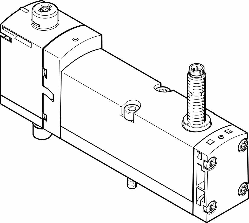 Распределитель с электроуправлением Festo VSVA-B-M52-MZD-A1-1T1L-APP