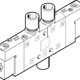 Распределитель с электроуправлением Festo CPE10-M1BH-5/3B-M5-B