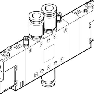 Распределитель с электроуправлением Festo CPE18-M1H-5/3ES-QS-8