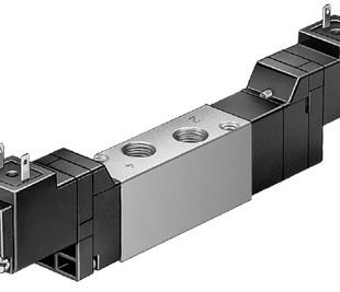 Распределитель с электроуправлением Festo MEH-5/3E-1/8-P-S-B