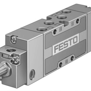 Распределитель с электроуправлением Festo MFH-5/3B-1/8-B