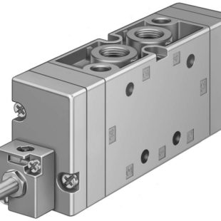 Распределитель с электроуправлением Festo MFH-5/3B-3/8-B
