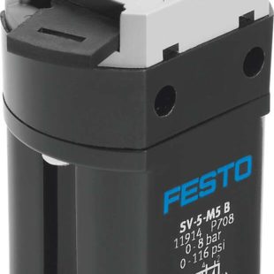 Распределитель для монтажа на лицевой панели Festo SV-5-M5-B