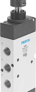Распределитель с кнопочным управлением Festo VHEM-P-M52-E-G14