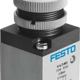 Распределитель с ручным управлением Festo H-4/3-M5