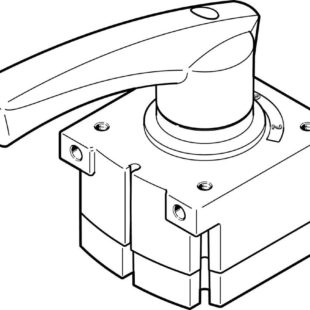 Распределитель с ручным управлением Festo VHER-H-B43C-B-G12