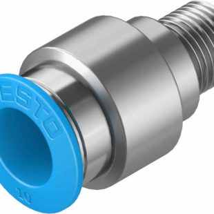 Штуцер цанговый с внешним шестигранником Festo QS-1/8-10-I
