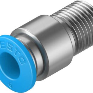 Штуцер цанговый с внешним шестигранником Festo QS-1/8-6-I