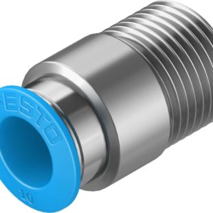 Штуцер цанговый с внешним шестигранником Festo QS-3/8-10-I