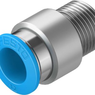 Штуцер цанговый с внешним шестигранником Festo QS-3/8-12-I